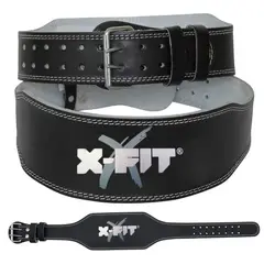 XFIT - Cinturón Correa de Cuero Levantamiento Pesas Halterofilia S