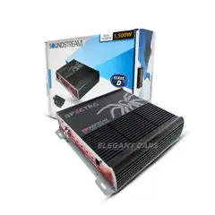 SOUNDSTREAM - Amplificador Monoral 1500w Souindstream Clase D