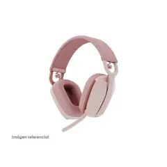 LOGITECH - Audifono con Microfono Zone VIBE 100 BT Rosado