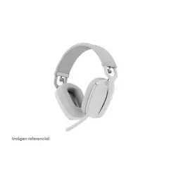 LOGITECH - Audifono con Microfono Zone VIBE 100 BT Blanco crudo
