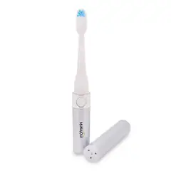 MUNAIQUI - Cepillo Dental Sónico Viajero con tapa Marca Color Gris