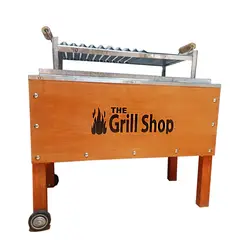 THE GRILL SHOP - Caja china mediana familiar Guantes Carbón Cerveza