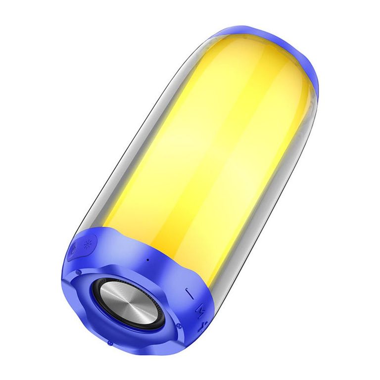 Parlante Inalámbrico BT V50 Luminoso LED HC8 Azul