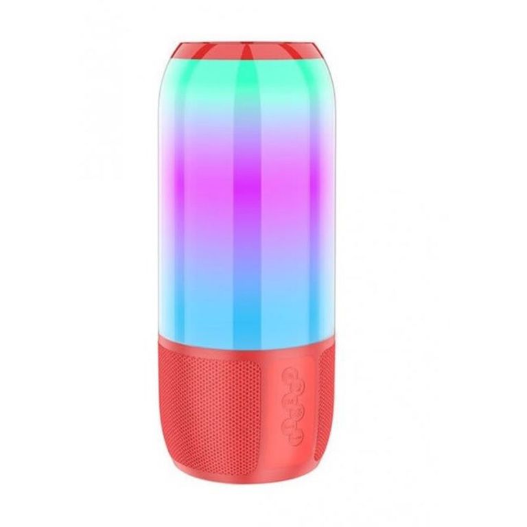 Parlante Inalámbrico Bluetooth V50 y Luces DS29 Rojo