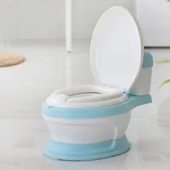 KUKYSHOP - INODORO DE ENTRENAMIENTO PARA BEBE CELESTE