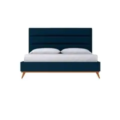 GENERICO - Cama Fabregas 2 Plazas - Cobalto
