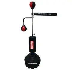 RISUTIMPORT - Pera de Box multifuncional 4 en 1 Doble pera Barra giratoria