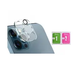 GENERICO - Vidrio Protector de Cámara para iPhone 12 Pro Max - Transparente