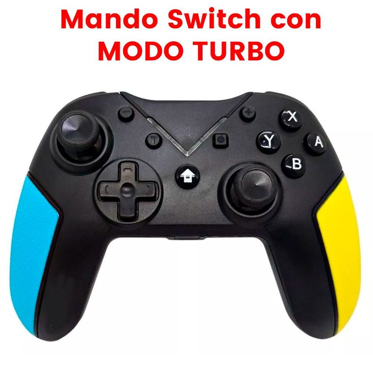 Mando Bluetooth Switch Android y Pc Pro Gamepad Control - Amarillo