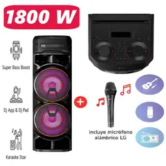 LG - Equipo Torre XBOOM RNC9 1000 Wats