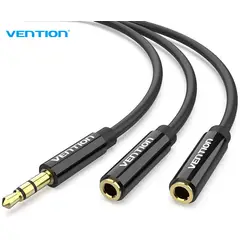 VENTION - Cable Adaptador SPLITTER TRS Audio Estereo 35mm