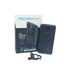 ROMAX - Cargador Portatil 10400 MAH Negro