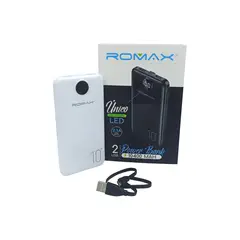 ROMAX - Cargador Portatil 10400 MAH Blanco