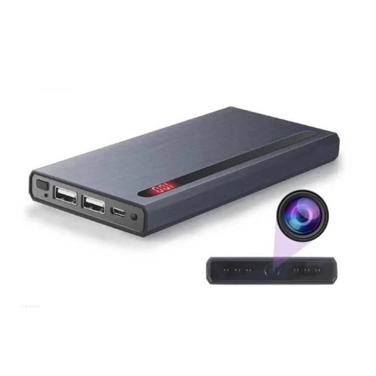 Batería Portátil Camara Espía de 8000 mAh, 4K Infrarrojo Wifi SW13