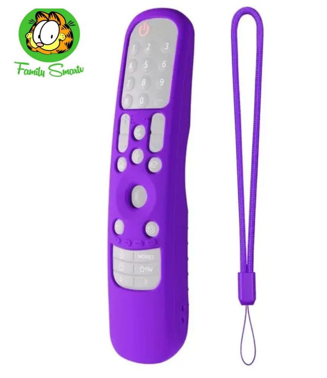 Funda Control LG Magic MR22GN Protector Anticaída Purpura