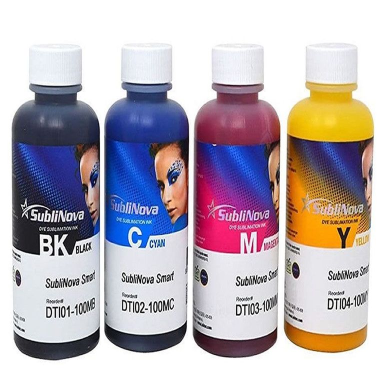 Tinta De Sublimación Sublinova Negro Cyan Yellow Magenta