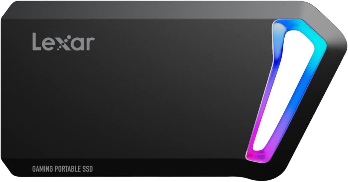 Blaze Disco SSD Portatil 512GB 2000Mbps Gamer Luz LED USB 3.2