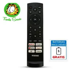 GENERICO - Control Remoto Para Hisense Smart Tv 2022 + Pilas