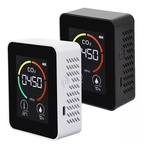 MEDIDOR DE CO2 DIOXIDO DE CARBONO 3 EN 1