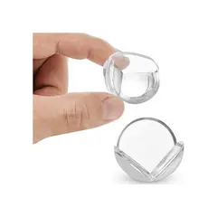 GENERICO - Protector de Esquinas para Bebes Muebles Transparente x4
