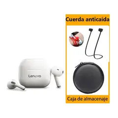 LENOVO - LP40 Audífonos TWS y Toumi Bolsa de almacenamiento