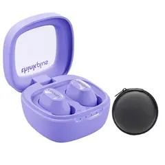 LENOVO - XT62 De Auriculares-Purple y storage box-Negro