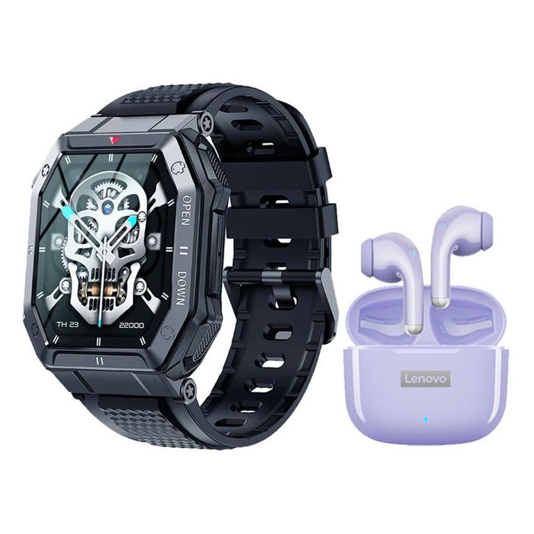 LP40 Pro De Audífonos tws y Toumi GT3 Reloj inteligente