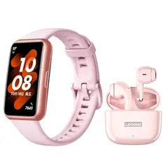 HUAWEI - Band 7 De Reloj Pulsera inteligente y Audífonos Lenovo LP40 Pro