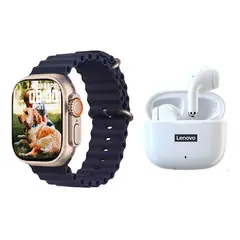 LENOVO - LP40 Pro De Audífonos y Toumi Watch S8 UltraReloj inteligente