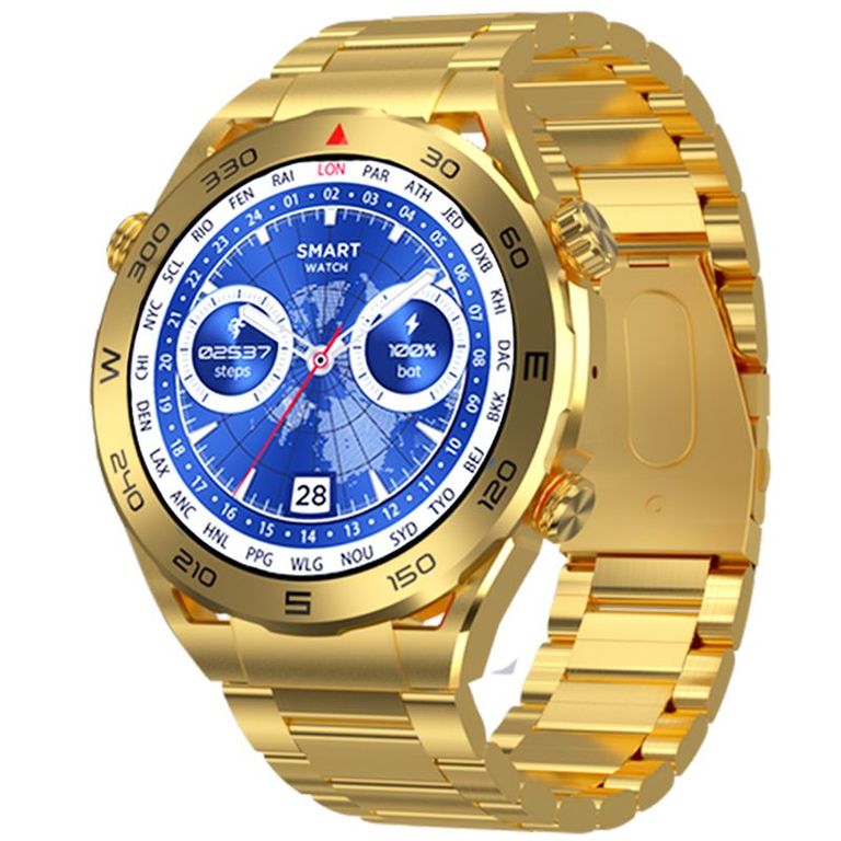 GS-K De reloj inteligente AMOLED de 1,45 pulgadas 466*466-Dorado