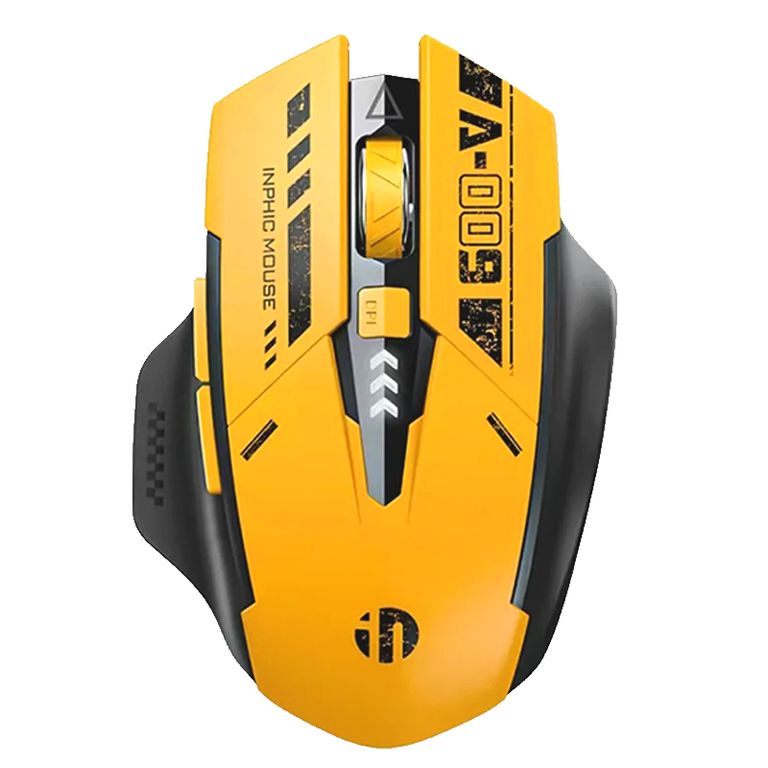Ratón de tres modos Mouse inalámbrico recargable INPHIC A9 Bee 24G