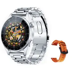 TOUMI - Reloj Inteligente GT-A Bluetooth Smartwatch 152HD-Plata