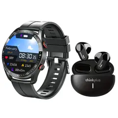 LENOVO - LP19 De Audífono y Toumi watch GT-X-Negro
