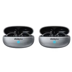 LENOVO - Set 2 De XT83II De auriculares de conducción ósea BT 53-Negro