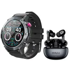 LENOVO - Toumi GT-C Reloj inteligente militar y XT88 De Auriculares tws