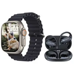 LENOVO - XT60 De Audífonos tws-Negro y Toumi Watch S8-Negro