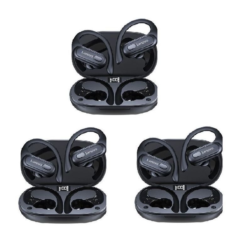 3PCS Audífonos XT60 De Tws Audífonos Bluetooth 5.3-Negro