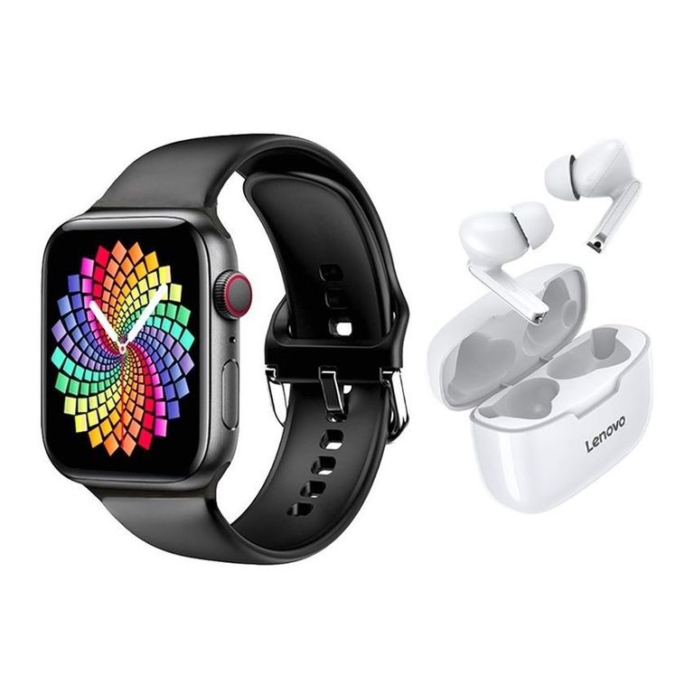 Audífonos XT90 Tws y Toumi watch Reloj inteligente