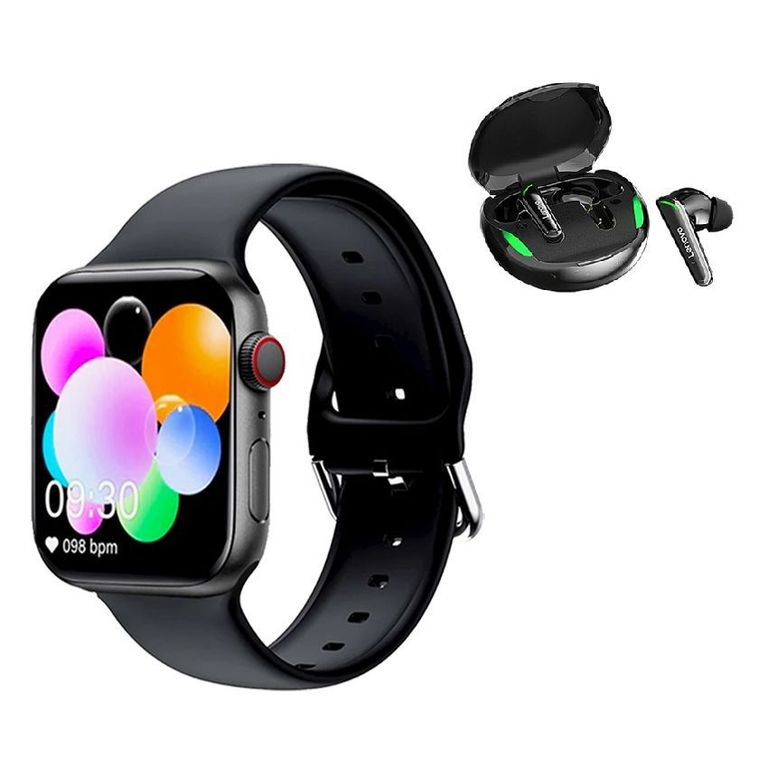 Audífonos XT92 Tws y Toumi watch Reloj inteligente