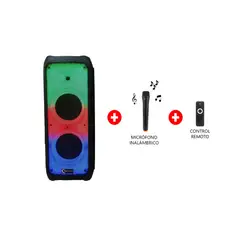 TREVELY - Parlante 10 WT-1020 Iluminación RGB bluetooth