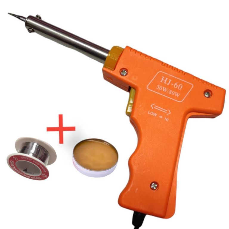 Cautin Estaño 2m Pasta Flux Tipo herramienta Soldador 30-80Watts