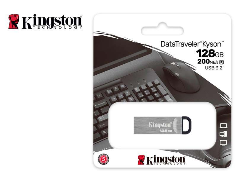 Memoria USB 3.2 128GB DataTraveler Kyson
