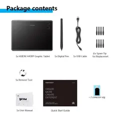 HUION - Tableta Grafica digital Inspiroy H430p