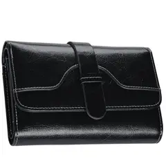 ARMUZ - Billetera de Cuero Vacuno con RFID WALX03 Mujer