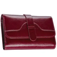 ARMUZ - Billetera de Cuero Vacuno con RFID WALX03 Mujer