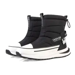 BLWOENS - Botas de nieve para Mujeres antideslizantes y cálidas con de algodón