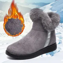 BLWOENS - Botas de nieve para Mujeres antideslizantes y cálidas con de algodón