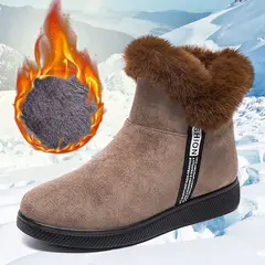 BLWOENS - Botas de nieve para Mujeres antideslizantes y cálidas con de algodón