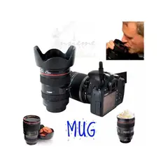 GENERICO - Taza Mug Lente Camara Fotografica Foto Galletera Vaso