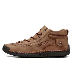 BLWOENS - Zapatos antideslizantes casuales para hombres - Khaki